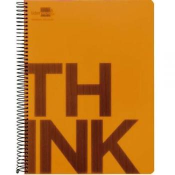 Liderpapel Cuaderno Espiral Micro Think Tapa Plástico