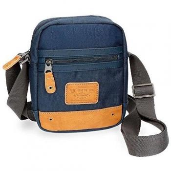 Pepe Jeans Beckers Blue Shoulder Bag