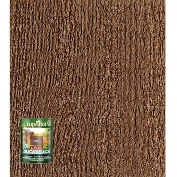 Cuprinol Ducksback Harvest Brown 5 Year Protection Exterior Wood Paint, 5 Litres