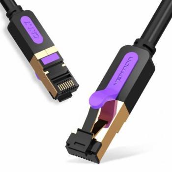 Cable de red RJ45 SFTP Vention ICDBI Cat.7 de 3m en color negro