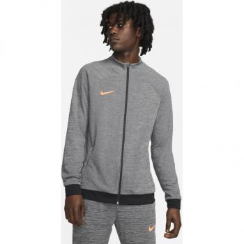 Nike Chaqueta Dri Fit Academy Gris - Chaqueta deportiva, tecnología Dri-FIT para un secado rápido, color gris, diseño moderno y ajustado, ideal para entrenamiento y uso diario