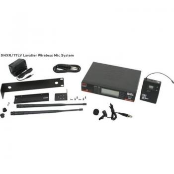 Galaxy Audio DHX Wireless Microphone System with Receiver, Transmitter, and Lavalier Microphone (D: 584-607MHz)