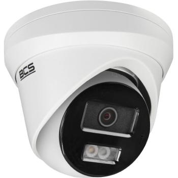 Cámara Domo IP BCS de 6MP con Visión Nocturna, IR 30m y WDR, Impermeable IP67
