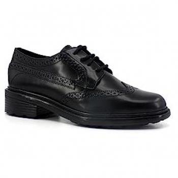 GEOX Women's Walk Pleasure Derby Shoes Black