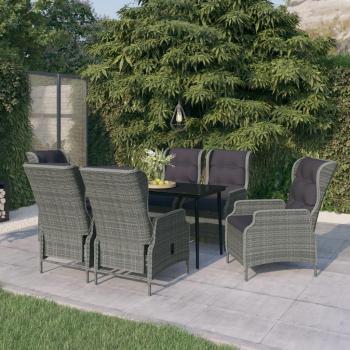 Light Gray 7-Piece Outdoor Dining Set