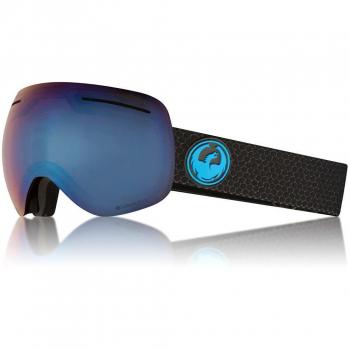 Dragón X1 de Split Lumalens azul Ion + Lumalens Amber Snow Gafas