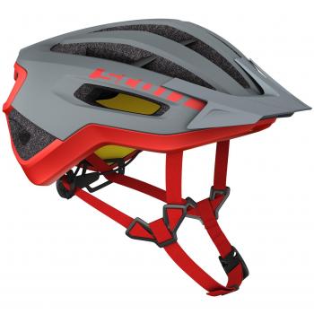 Scott Fuga Plus XC bicicleta de montaña casco gris/rojo 2018, M