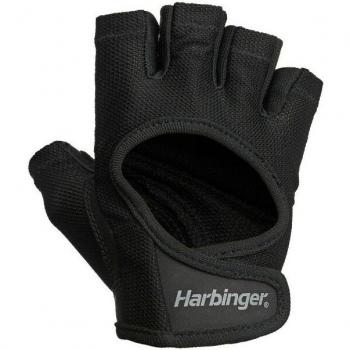 Harbinger Women's Power Stretch Fitness Gloves - Black