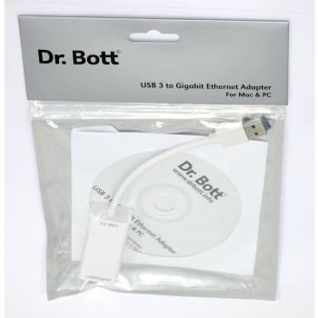 Dr. Bott 18220 - Adaptador USB, blanco