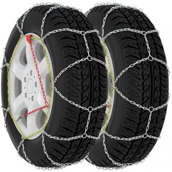 Cadenas de nieve Día y Noche para SUV 4x4, 2 unidades, 16 mm, tamaño 410