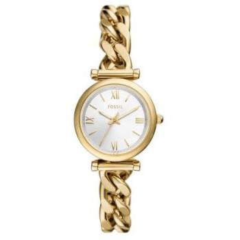 Reloj de Mujer Fossil Carlie ES5329, Acero Inoxidable, Color Oro, 28 mm