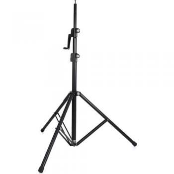 König & Meyer 24730 Adjustable Wind-Up Speaker Stand 3000, Black