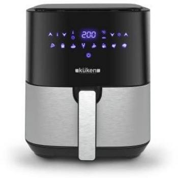 Freidora Digital Sin Aceite 5 Litros Küken 1500W Negro Ø21x27 Cm