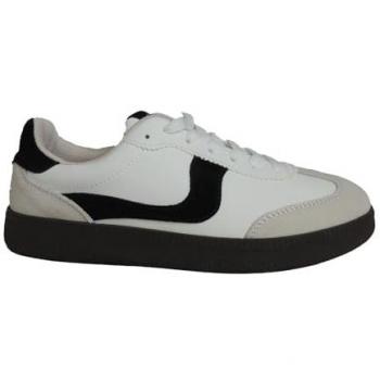 Zapatillas Deportivas Chika10 Nikita 02 para Mujer con Puntera Redonda y Cierre de Cordones, Color Negro