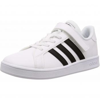 Zapatillas Adidas Grand Court Velcro Blancas/Negras EU 31 1/2