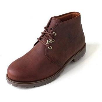 Panama Jack Men's Comfortable Adjustable Boots | Authentic Leather | Padded Insole | Brown