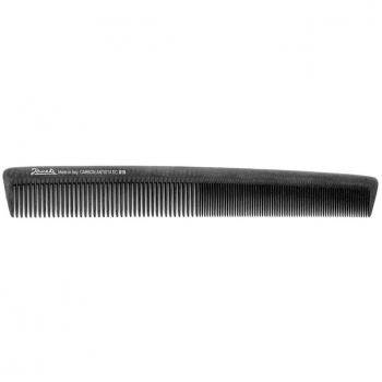 Janeke Carbon Fibre Wide and Fine Teeth Waving Comb 22.3 cm 1 pc