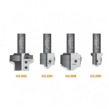 Cuerpo fresa CMT 615.200D tipo D, tamaño S: 20x50 mm, diámetro: 20x20 mm, longitud: 85 mm, DX