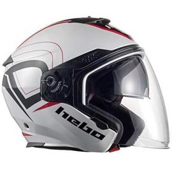 HEBO Casco TMX, Blanco, Talla L