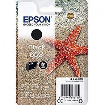 Epson 603 Black Starfish Genuine, Ink Cartridge, Standard Capacity