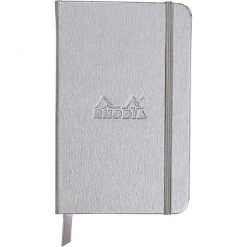 Rhodia Webnotebook - Rhodiarama - Dot (puntado) Plata