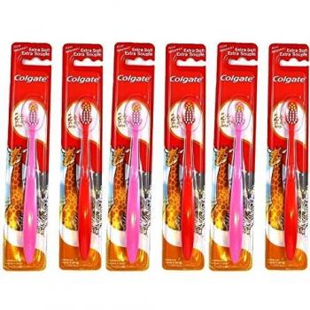 Colgate Extra Soft Giraffe Toothbrush for 2-5 Years