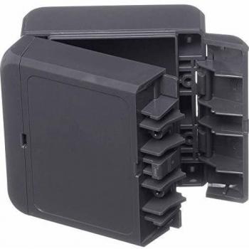 Caja industrial Bopla Bocube ABS IP68 RAL 7024 89x80x47 mm