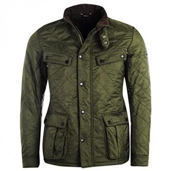 Barbour International Ariel Mens Polarquilt Jacket - Olive - M - male