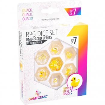 Juego de mesa Dados rol set-7 Rubber Duck ASMODEE