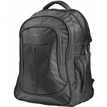Trust Lima - Mochila Resistente para Ordenadores portátiles de 16, Color Negro