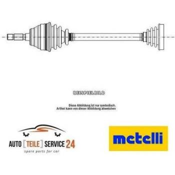 Metelli 17-0142 Árbol de transmisión