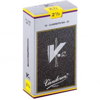 Vandoren V12 Requinto Eb Clarinet Reeds No. 2.5 (Box of 10)
