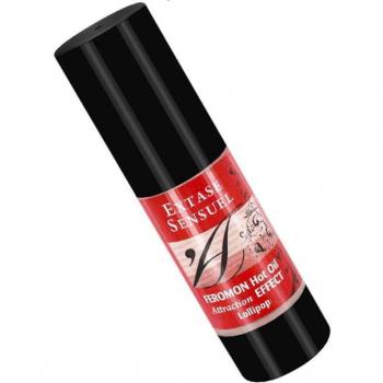 Extase Sensuel Aceite de Masaje Efecto Calor con Feromonas Sabor Piruleta 30ml