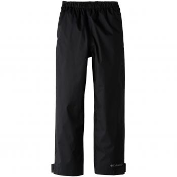 Columbia Trail Adventure Pant Pantalón Impermeable, Poliéster, Jóvenes, Negro, Talla S