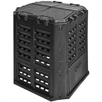Compostador Rápido 360L Patrol con Tapa y Sistema de Conexión Estable