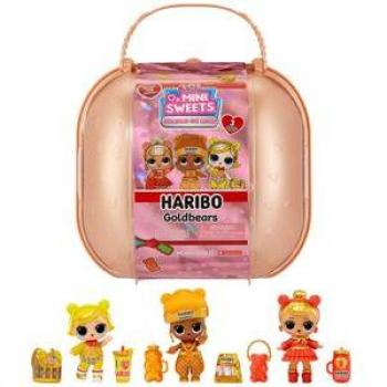 LOL Surprise! Mini Sweets Playset Deluxe con 3 muñecas temáticas de caramelos y accesorios divertidos