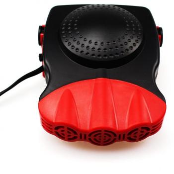 Coche Calentador fmtt portátil rápido calefacción rápida defrosts antivaho con 3-Outlet enchufe, 12 V 150 W AUTO calentador de cerámica ventilador de refrigeración de invierno parabrisas ventana Demister