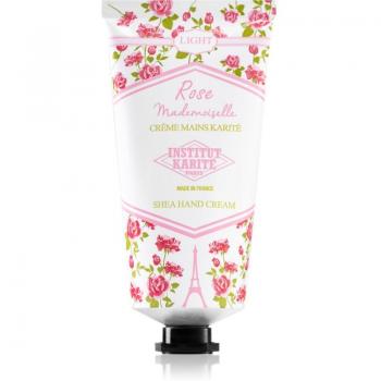 Rose Mademoiselle Shea Hand Cream - Light Shea Butter Moisturizer for Hands, 75 ml Tube + Box