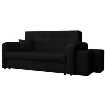 Canapé-cama Columbus 158 con caja de ropa de cama y función de sofá, 178x85x98cm