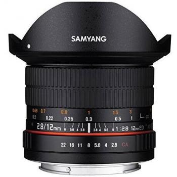 Objetivo Samyang 12mm F2.8 ED AS NCS Ojo de Pez para Fuji X