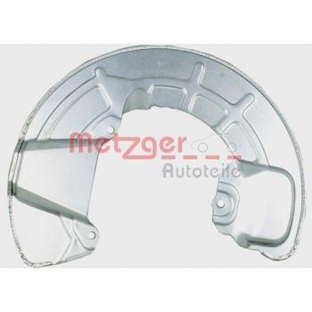 Chapa protectora contra salpicaduras, disco de freno METZGER 6115224