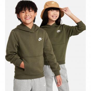 Nike Club Fleece Sudadera con Capucha para Niños
