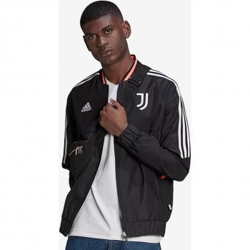 Juventus Anthem Jacket - Black - adidas 2022-2023 Juventus Anthem Jacket (Black) - male - Size: Small 36-38 Chest