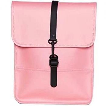 Mochila Rains resistente al agua en rosa con solapa - Versión a Pequeña Escala