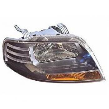 Faro Delantero H4 Gris Humo para Circulación a la Derecha VAN WEZEL 8115964