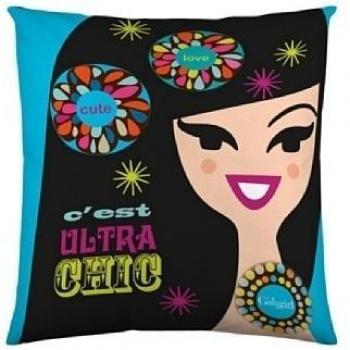 Robin Zingnone Funda de Cojín Loveu Multicolor 60 x 60 cm
