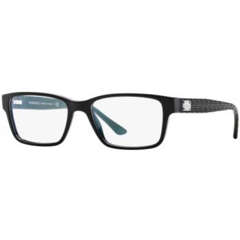 Versace 0Ve3198, Monturas de Gafas para Hombre, Black, 55