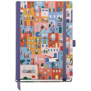 Agenda 2024 día página Grafica Miquelrius Village multicolor catalán