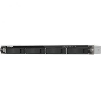 QNAP TS-433eU 4-Bay Rackmount NAS, 1U Design, Cortex-A55, 4GB RAM, Short Depth