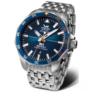 Reloj Vostok Rocket N-1 Automático con brazalete de Piel de vaca NH35A-225A615
